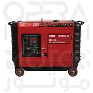 موتور برق دیزل کوپ KOOP مدل KDF6700Q-3D